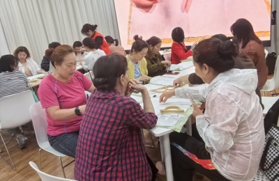 【新围社区】“编织“竹”福气”竹节包制作活动